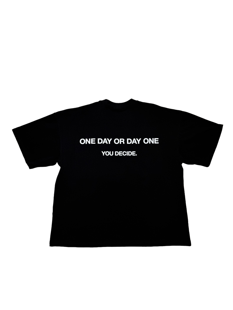 No Risk No Story Black Tee